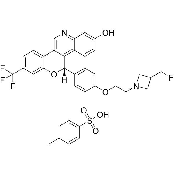 (S)-Imlunestrant tosylate ((S)-LY-3484356 tosylate) 2408840-43-5